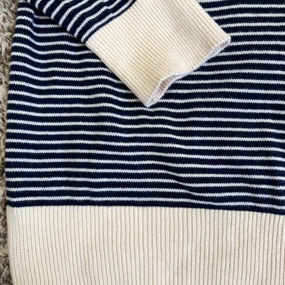 Frederik Anderson Copenhagen Mens Crewneck Sweater Fine-knit Striped Unisex - Picture 12 of 16